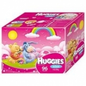 Huggies Infant 4-8kg (JUMBO) - 96 pcs - GIRLS