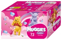Huggies Toddler 10-15kg (JUMBO) - 72 pcs - GIRLS