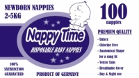 European Nappies Newborn (2-5)kg - 184 Nappies