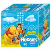Huggies Crawler 6-11kg (JUMBO) - 90 pcs - BOYS